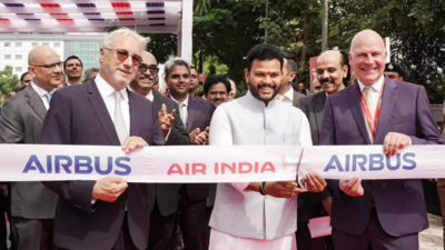 Airbus and Air India inaugurate pilot training centre in gurugram Airbus and Air India inaugurate pilot training centre in gurugram