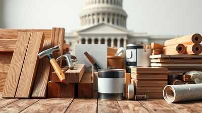 Another tariff! Trump hits lumber imports with 10% global duty; upholstered furniture also impacted Another tariff! Trump hits lumber imports with 10% global duty; upholstered furniture also impacted