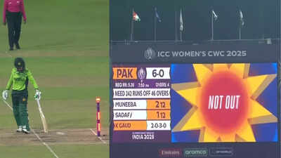 IND vs PAK: Run-out chaos! Why was Pakistan batter given out? Captain Fatima Sana argues with official | Cricket News IND vs PAK: Run-out chaos! Why was Pakistan batter given out? Captain Fatima Sana argues with official | Cricket News