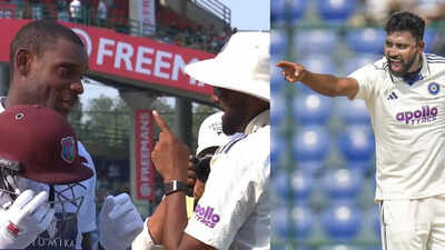 IND vs WI: Mohammed Siraj warns Justin Greaves against scoring more runs; decision backfires | Cricket News IND vs WI: Mohammed Siraj warns Justin Greaves against scoring more runs; decision backfires | Cricket News
