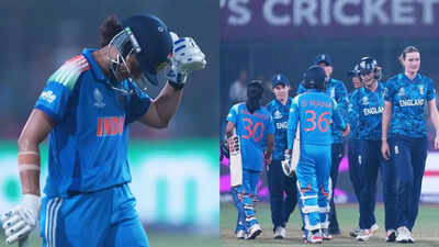 ICC Women’s World Cup: India suffer heartbreaking defeat against England; semi-final hopes take huge hit | Cricket News