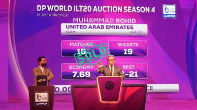 ILT20 Season 4: Complete squads revealed after its first-ever player auction | Cricket News ILT20 Season 4: Complete squads revealed after its first-ever player auction | Cricket News