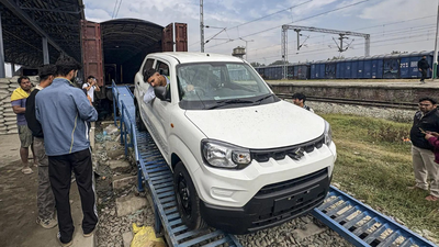 Watch video: Train to Kashmir delivers first batch of cars from factory; why it’s a game changer Watch video: Train to Kashmir delivers first batch of cars from factory; why it’s a game changer