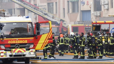 Madrid: 10 injured, 4 missing in building collapse; rescue operations on Madrid: 10 injured, 4 missing in building collapse; rescue operations on