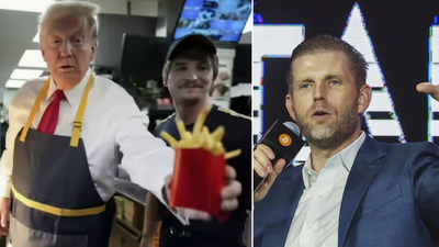 ‘He’s saving the world’: Eric Trump lauds father’s role in Gaza accord; recalls him serving french fries last year ‘He’s saving the world’: Eric Trump lauds father’s role in Gaza accord; recalls him serving french fries last year
