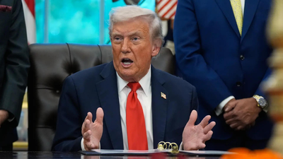 ‘It’s a process’: Donald Trump claims India will cut down Russian oil imports by year end – watch