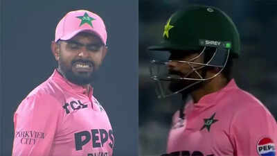 A drop catch and a duck: Babar Azam’s forgettable T20I comeback in Rawalpindi – Watch | Cricket News A drop catch and a duck: Babar Azam’s forgettable T20I comeback in Rawalpindi – Watch | Cricket News