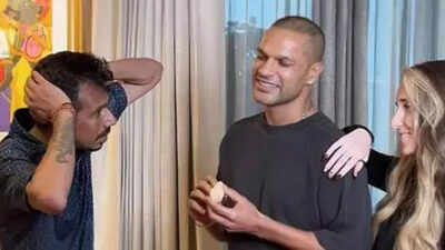 ‘Ek baar phirse dulha banne ka’: Shikhar Dhawan reveals Yuzvendra Chahal’s marriage plans – watch | Cricket News
