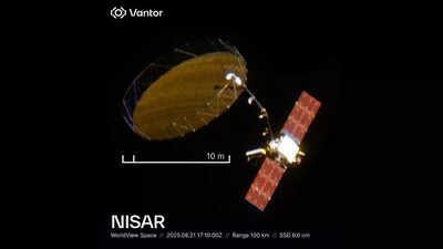 “Full Bloom in Space”: Viral X post reveals unseen details of NASA-ISRO’s NISAR satellite |