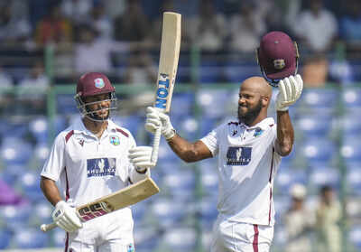 First in 23 years! West Indies opener John Campbell scripts history with fighting century against India | Cricket News First in 23 years! West Indies opener John Campbell scripts history with fighting century against India | Cricket News