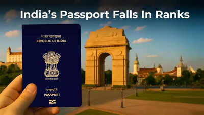 India’s passport falls to 85th rank in world’s most powerful passports index; US drops out of top 10 for first time – check list
