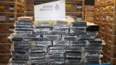 Indian-origin truck driver arrested on US-Canada border with 77 kg cocaine; charged with drug import attempt Indian-origin truck driver arrested on US-Canada border with 77 kg cocaine; charged with drug import attempt