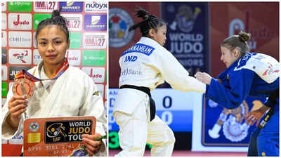 Judoka Linthoi Chanambam scripts history with India’s first-ever Junior World Championships medal | More sports News Judoka Linthoi Chanambam scripts history with India’s first-ever Junior World Championships medal | More sports News