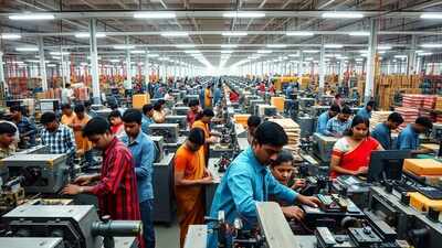 Industrial output: India’s factory growth steady at 4% in September; infra, manufacturing shine amid weaker mining output