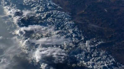 Mount Everest visible from Bihar: NASA astronaut shares breathtaking image of the Himalayas from space | Mount Everest visible from Bihar: NASA astronaut shares breathtaking image of the Himalayas from space |