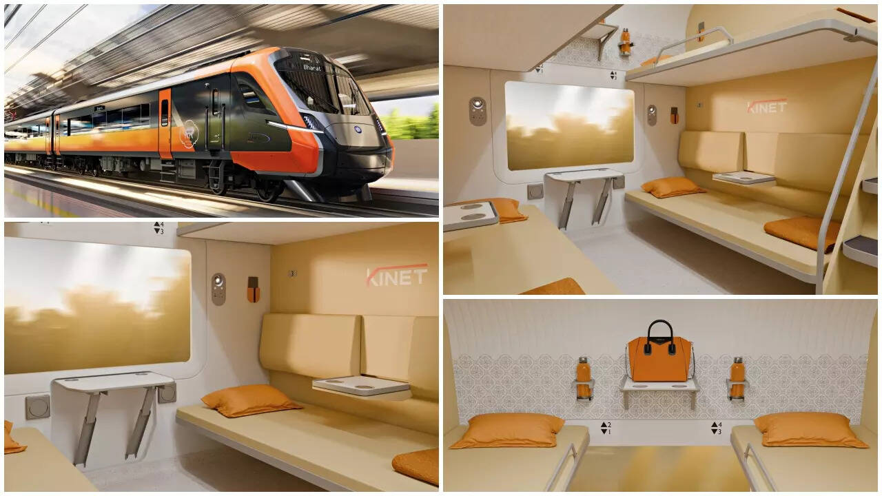 Vande Bharat Sleeper Train Unveiled! Stunning First AC Coach Passengers Can Look Forward To