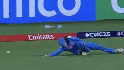 Injury scare for India! Pratika Rawal hobbles off with ankle twist ahead of semifinal clash against Australia – Watch | Cricket News