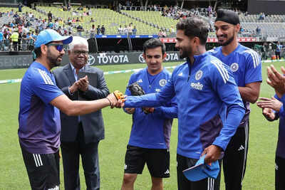 Rohit Sharma’s heartwarming speech for ODI debutant Nitish Reddy goes viral – WATCH | Cricket News