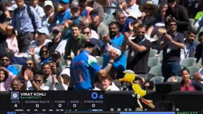 Did Virat Kohli indicate retirement after getting out in Adelaide? Image goes viral | Cricket News