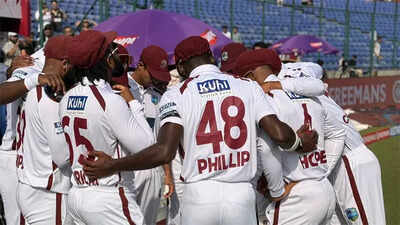 IND vs WI 2nd Test: Why West Indies players are wearing black armbands in Delhi | Cricket News IND vs WI 2nd Test: Why West Indies players are wearing black armbands in Delhi | Cricket News