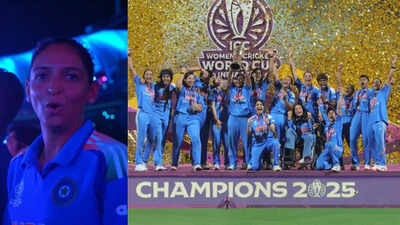 ‘There will be champions… : Harmanpreet Kaur’s iconic words during Team India trophy celebrations – watch | Cricket News