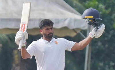 Karun Nair slams century against Kerala in Ranji Trophy; continues blistering run after India A snub | Cricket News Karun Nair slams century against Kerala in Ranji Trophy; continues blistering run after India A snub | Cricket News
