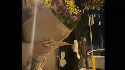 Viral moment: Lionel Messi photobombs couple’s romantic dance in Barcelona – WATCH | Football News