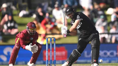 NZ vs WI: Daryl Mitchell’s century sets up New Zealand’s narrow win over West Indies in first ODI | Cricket News