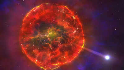 NASA spots a mysterious red sphere hurtling through space at record speed, leaving scientists scrambling for answers |