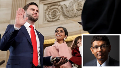 ‘My Hindu ancestors were oppressed’: Indian-origin Christian MAGA activist ‘caught lying’ in support of JD Vance