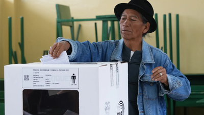 Ecuador voters reject referendum to bring back US bases