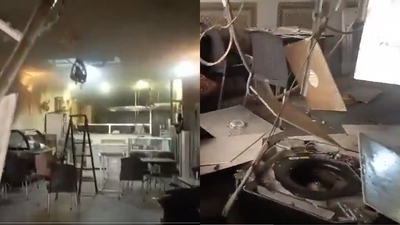 Explosion at Pakistan supreme court: Gas cylinder blast leaves 12 injured – video