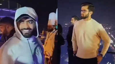 Watch: Amid security concerns, Pakistan ODI captain Shaheen Shah Afridi hosts dinner for Sri Lanka and Zimbabwe | Cricket News