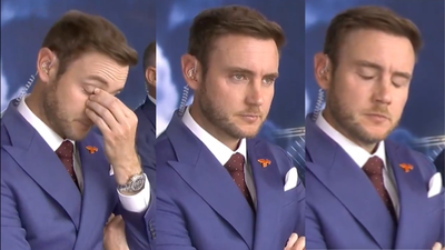 Stuart Broad almost in tears as England crumble under Mitchell Starc’s pace in Ashes Test – Watch | Cricket News