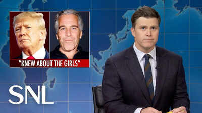 ‘Lot of his girlfriends still had braces’: SNL makes dark joke on Jeffrey Epstein as photos of his mansion go viral