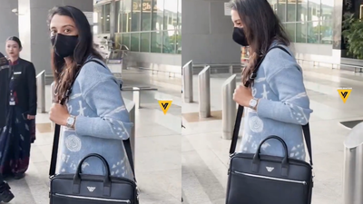 Smriti Mandhana seen in public for the first time after calling off wedding – Watch | Cricket News