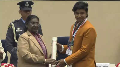 Cricket Prodigy to National Honour: 14-year-old Vaibhav Sooryavanshi honoured with Pradhan Mantri Rashtriya Bal Puraskar – Watch | Cricket News