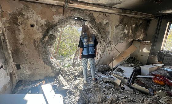 Overnight strikes leave death, destruction and power outages in Ukraine