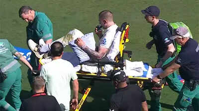 NZ vs WI 2nd Test: Chaos in Wellington! Pacer Blair Tickner rushed to hospital after nasty injury | Cricket News