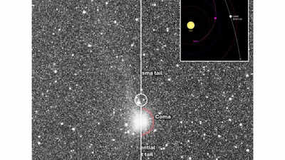 Comet 3I/ATLAS reveals glowing coma, plasma and dust tails from ESA’s Juice mission | NavCam early images revealed |