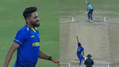 Out of India’s T20 plans, Mohammed Siraj reminds selectors with 3-wicket burst as Hyderabad rout Mumbai in SMAT – Watch | Cricket News