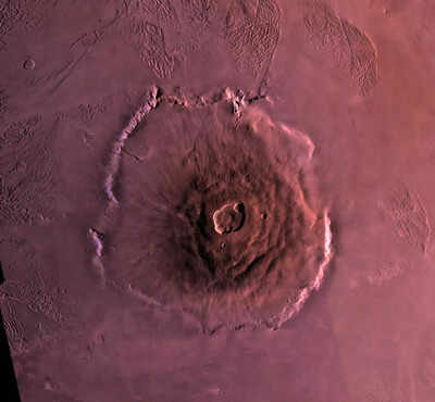 NASA found something unexpected on top of Mars’s biggest volcano |