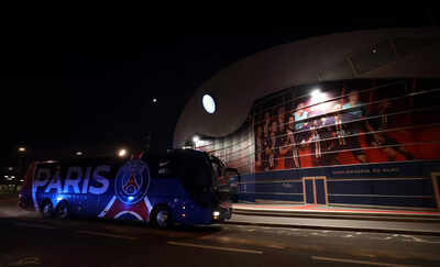 Chaos after UCL encounter! Stones thrown at PSG team bus; two arrested | Football News