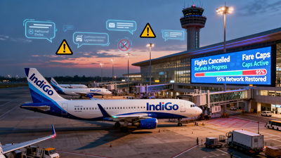 IndiGo turmoil escalates: Government caps fares, orders refunds, summons CEO – top points