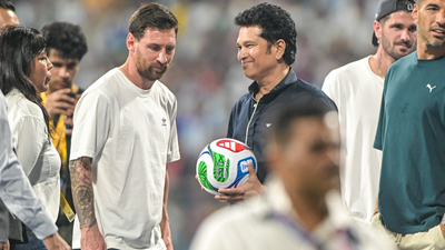 Sachin Tendulkar calls Lionel Messi’s Mumbai visit a ‘golden moment’ for India | Cricket News
