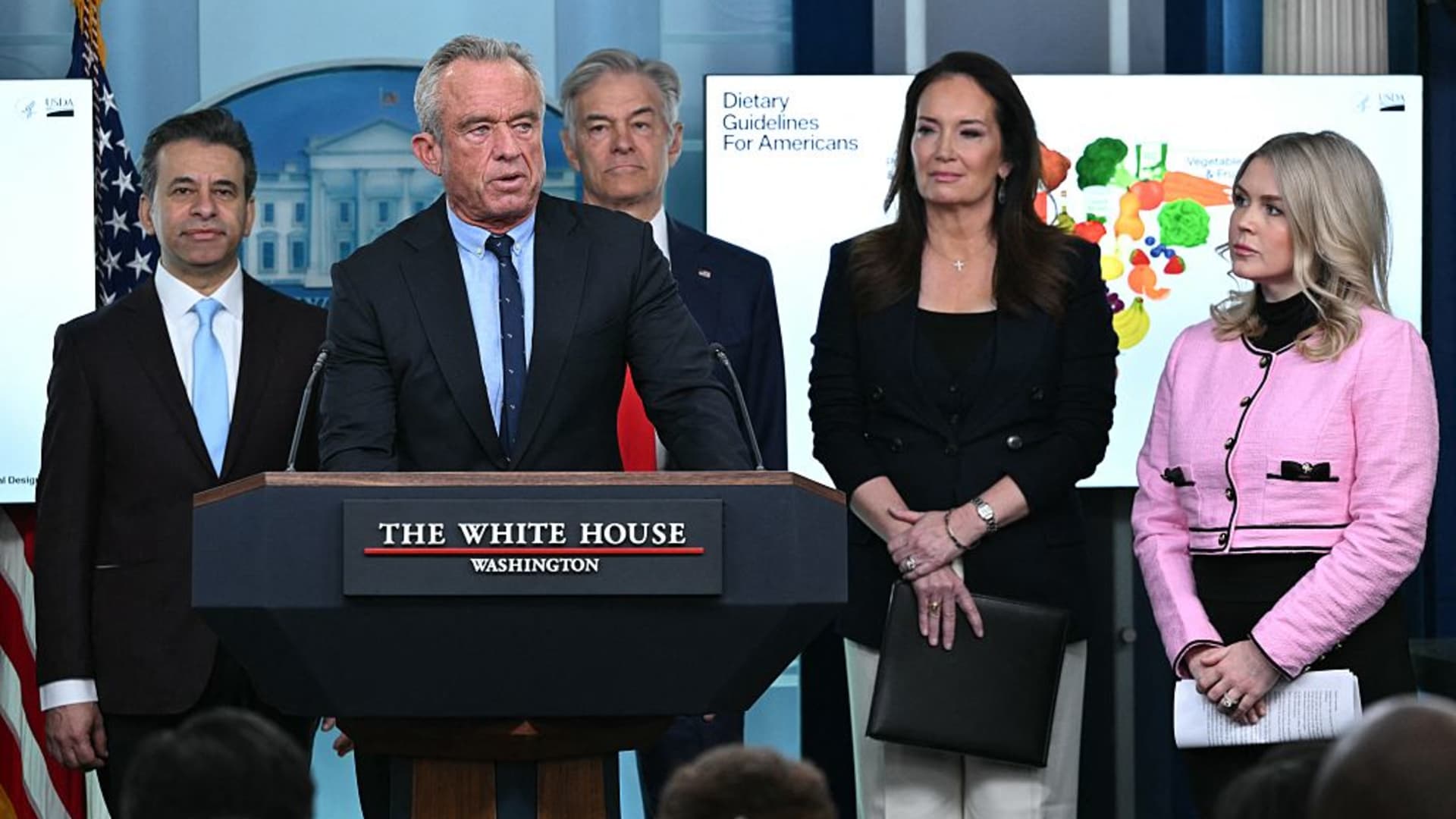 RFK Jr. unveils nutrition guidelines, pushing protein, less processed food