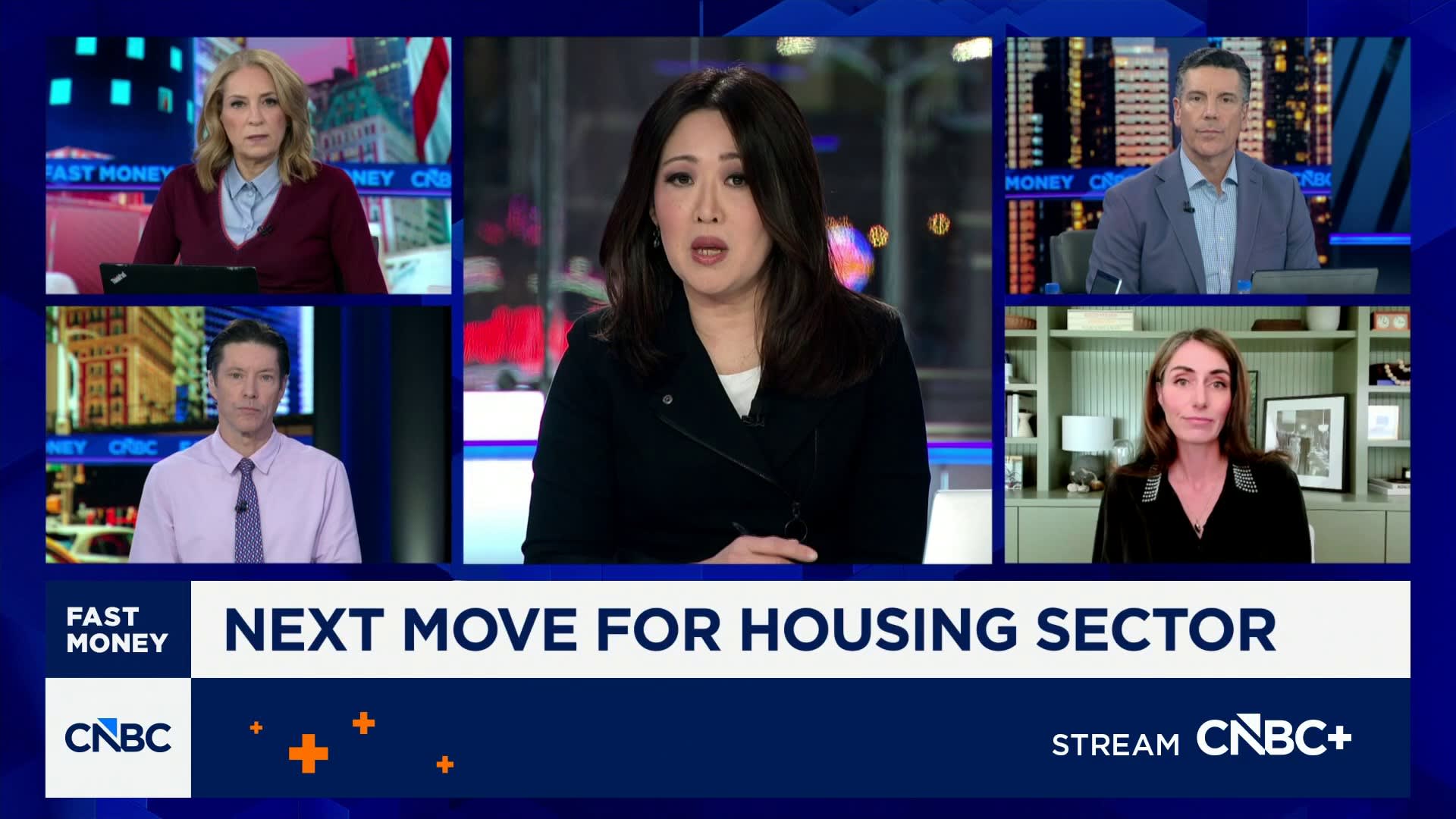 'Fast Money' traders talk gains in the housing sector as mortgage rates fall