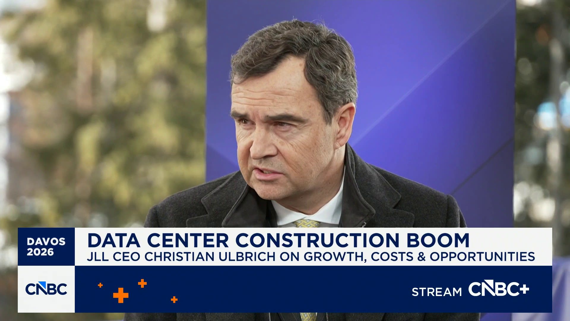 JLL CEO Christian Ulbrich on the data center construction boom, growth outlook