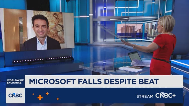 Meta rises 8%, Microsoft sinks 11% after earnings. Here’s why
