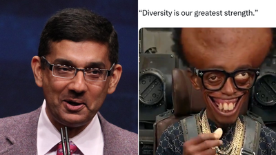 ‘Don’t cry about anti-Indian racism’: MAGA ally Dinesh D’Souza grilled for mocking diversity, black people on social media